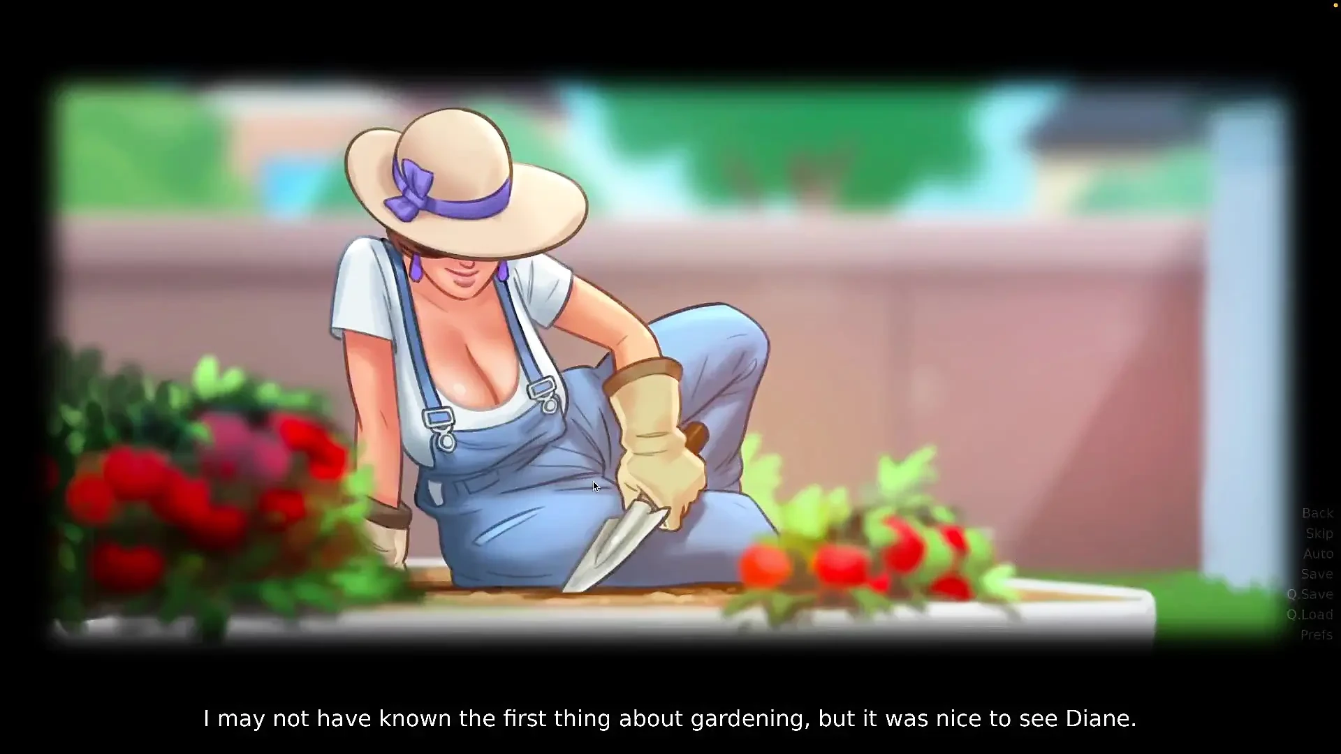 Summertime saga gameplay Part 2. Big boobs Diane, Jenny’s ass