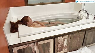 POV Underwater Fucking Face up Hair Down Missionary in the Bath