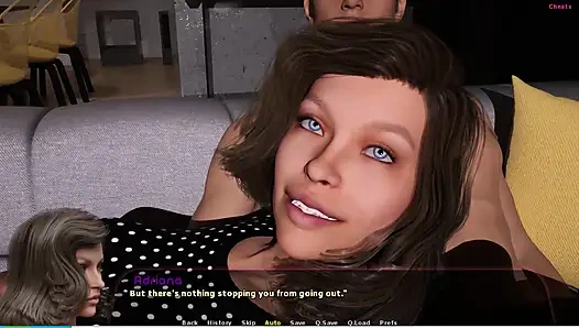 Haley Story No 17 - Хейли и Йоханнес присматривали за домом Адрианы... Johannes трахнул Хейли на обеденном столе