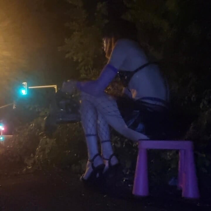 A Whore in a Mini-Skirt Ras du CuL, on the Edge of the🛣Nationale 7 in BRUNOy. 2H00 VaneSsaBiTCHx PariSChienneTrvprod⁹¹
