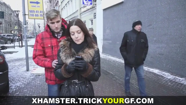 Trick Your GF - Punished with raw ass fuck