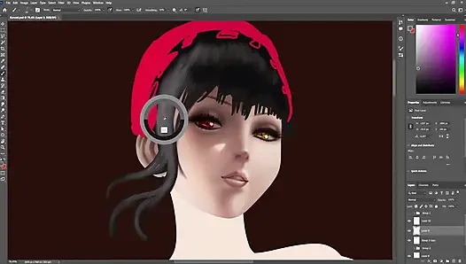 Kurumi timelapse sfw date a live