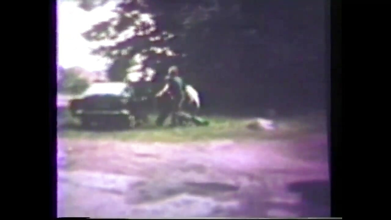 American Vintage Rough Porn with a Poor Girl Picked up and Wildly Fucked by Two Bad Guys