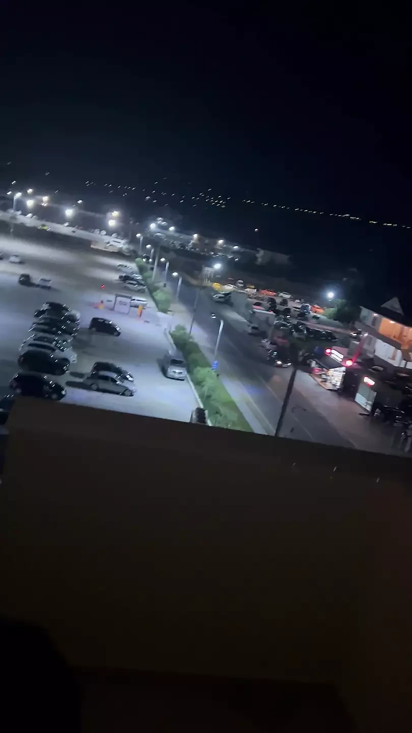 Black midget takes BWC on Albanian balcony