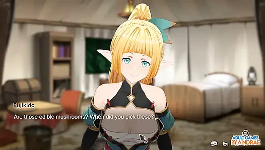 Flee, My Elven Ninja! 3D Gameplay Part 2 - Lizet’s Training and Exploration Begins