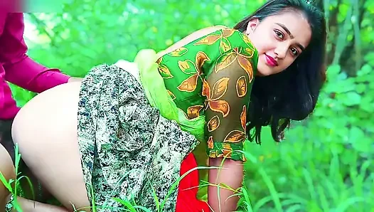 Dehati Village girl outdoor fun, jija sali fuck, Dehati gav ki ladki apne jiju ke sath khet pr gai or jiju se chudai hindi audio