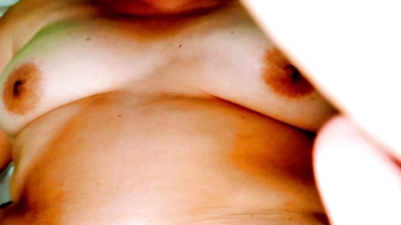 I find my girlfriend's grandmother touching herself and end up leaving my semen inside her.