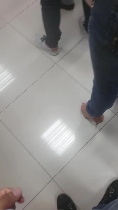 Gostosa na fila