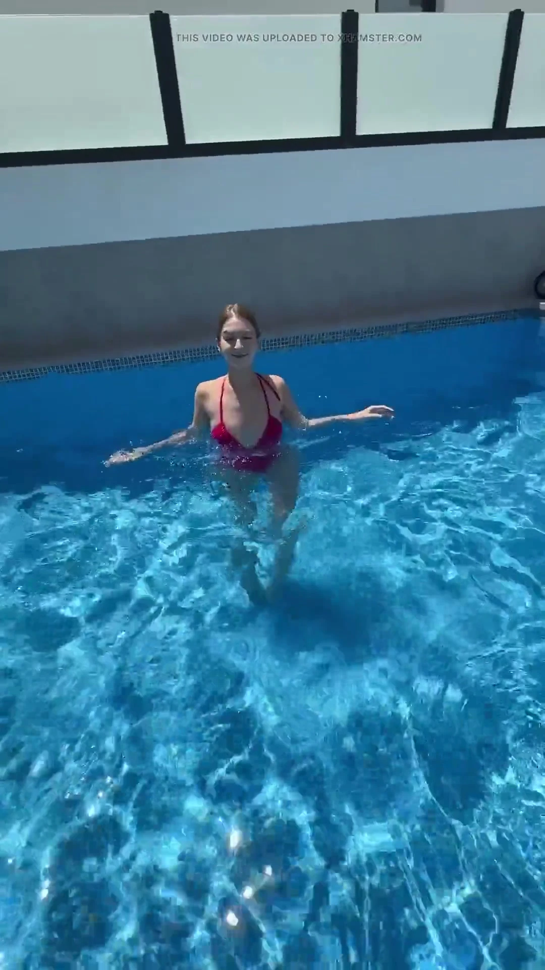 Filmed Lexi Montana Is Having Fun in Outdoor Pool!