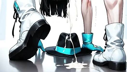 Si banci kurus di-gangbang sama banyak kontol besar - animasi hentai yaoi