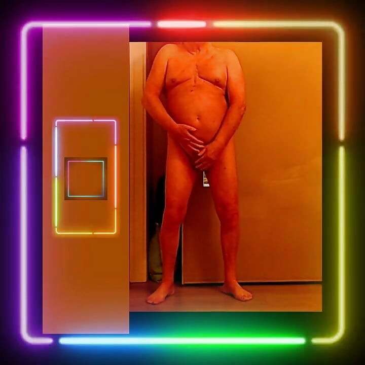 Showtime.Showing your naked body, being naked in general, and playing with your hard cock.