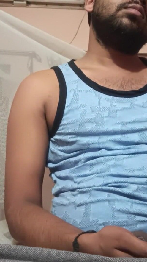 Morning jerking dick on bed | Clip 3
