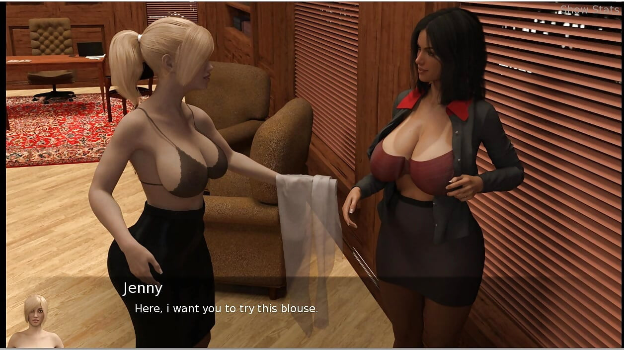 Project hotwife - gameplay - juego de roles - lesbianas burlándose