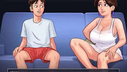 Summertime saga: the nurse helped Johannes