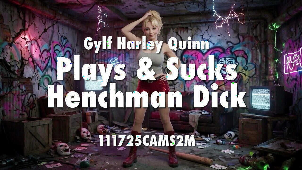 Gylf Harley Quinn gra i ssie Henchman Dick 111725CAMS2M