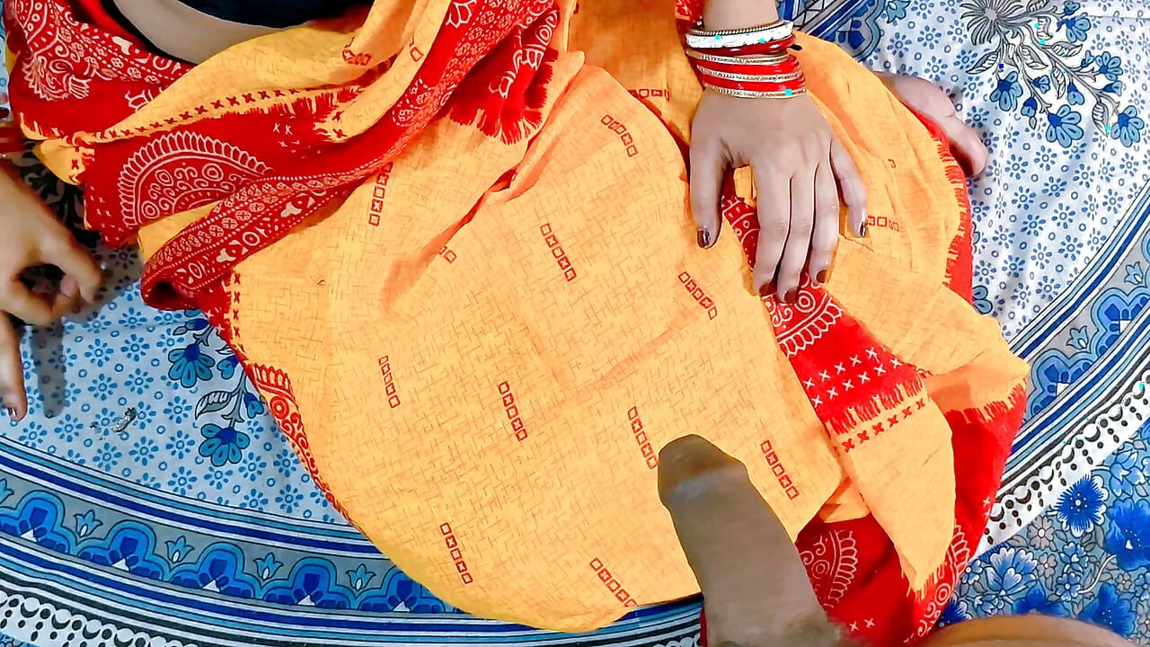 Indian Wife First Time Hardcore sex in Saree