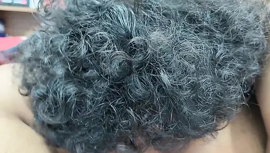 Anal hole lick with nipple press