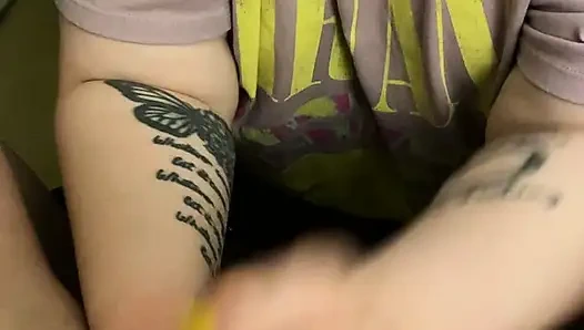 BBW lutscht mexikanischen ehemann trocken