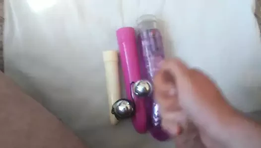Cumming on step moms toys