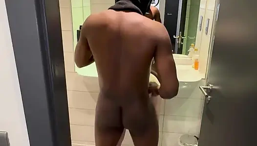 Stepbrother fucks me in the shower in a 5 star hotel