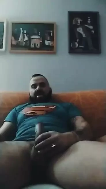 short video of me % cock