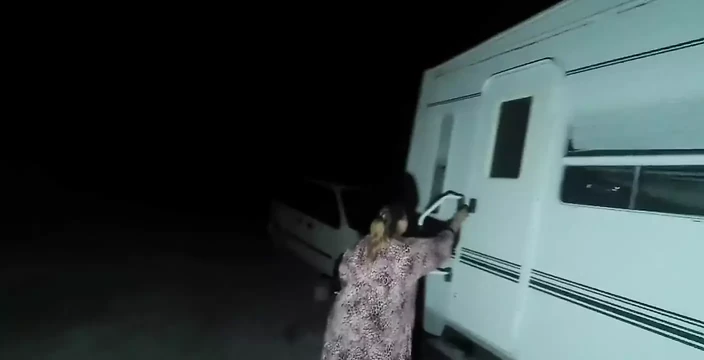 Fuckin in a sleezy rv