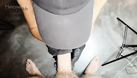 Model influencer tiktok tubuh sempurna disetubuhi