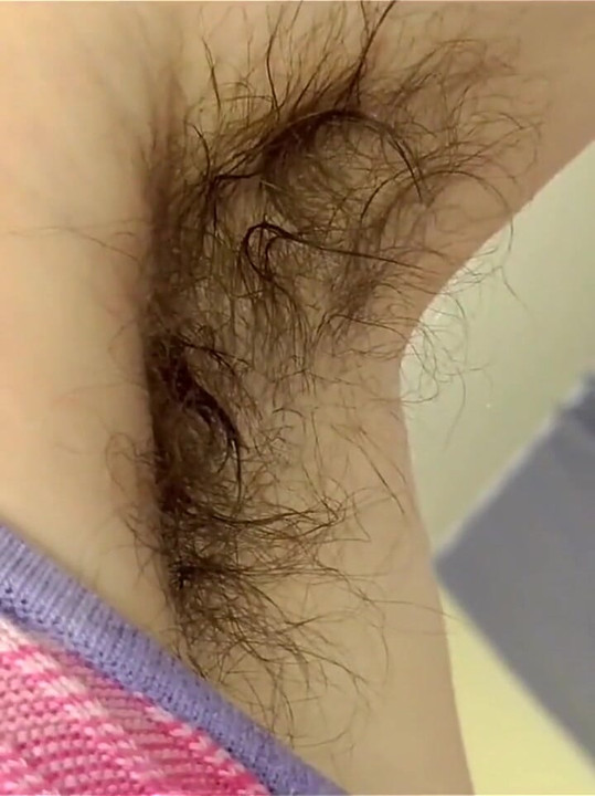Hairy and Sweaty Armpits