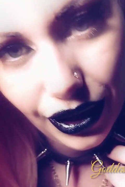 Personal dominant nurse for an old granny with black glossy lips! (Custom)