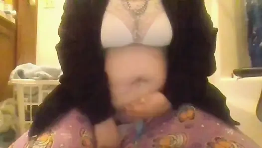 Coming Out of Shell Vibing Dancing Big Giant Sexy Ass