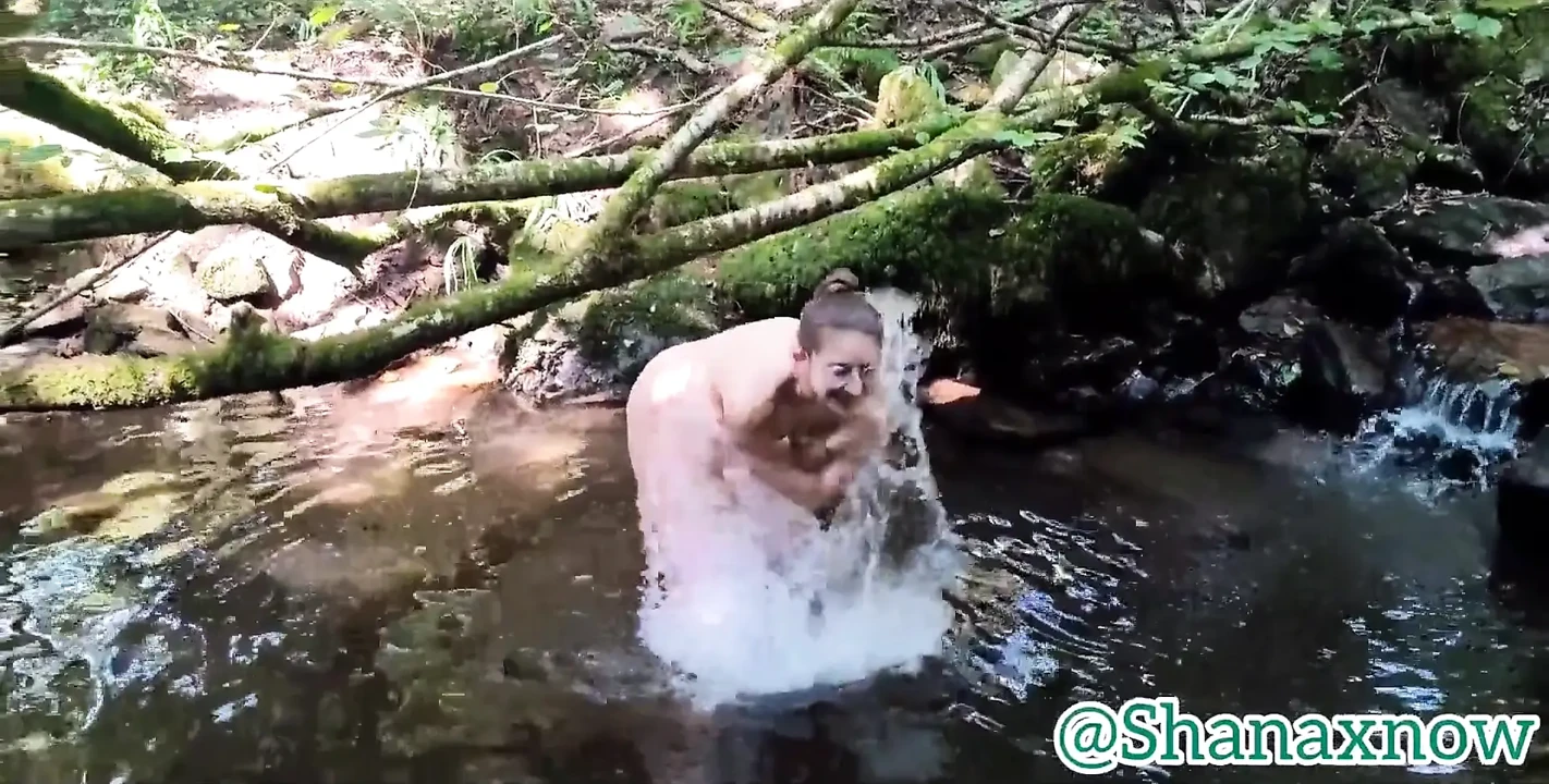 Too Cold Naked Bath in the River