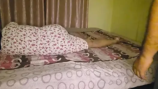 Sex with Horny Boudi at Night After Her Husband Went for Night Shift