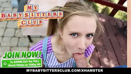 MyBabySittersClub - Young Babysitter Fantasizes About Boss