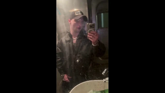 Kinkysirius in Chav Scally Outfit in the Most Dirty Train Toilet