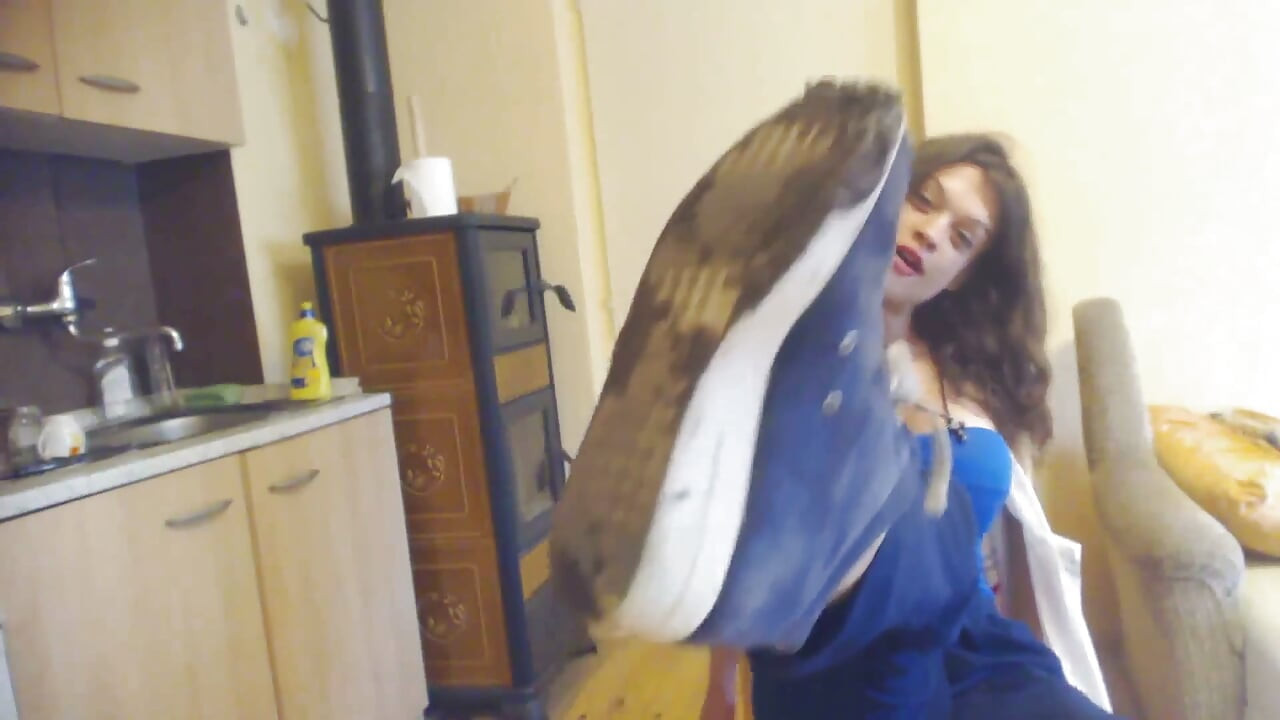 Teen goddess wants you to clean her dirty sneakers