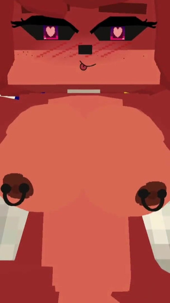 Minecraft Fapcraft: Fazclaire's Nightclub Edition Šukám do obličeje Fexa, Foxy a dělám misionáře a cowgirl | Klipy 2