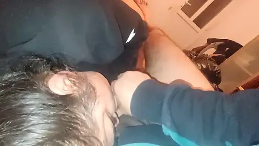 Ich komme nach Hause und bin total fertig