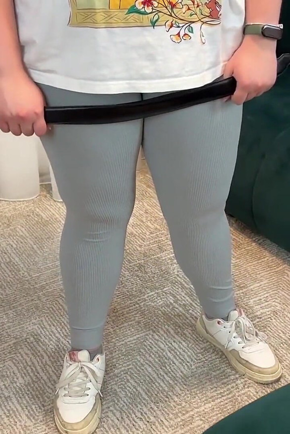 Baseball Bat, a Leather Belt, Tennis Balls and Her Massive Legs Turn His Testicles Into Whipped Cream! Crotch Destruction!