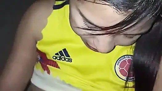 Challenge Try Not to Cum with This Spanish Woman with Big Perfect Natural Tits Addicted to Anal and Deep Throating, This Bitch
