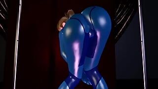 POV Samus Gently Bounces Her Ass In Your Face