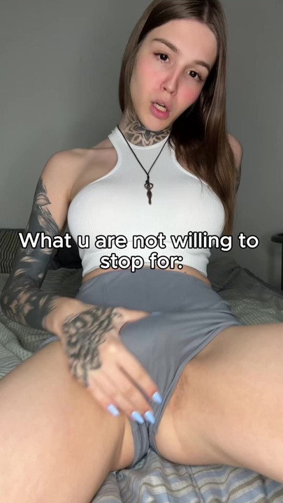 A huge trans cock in those pants