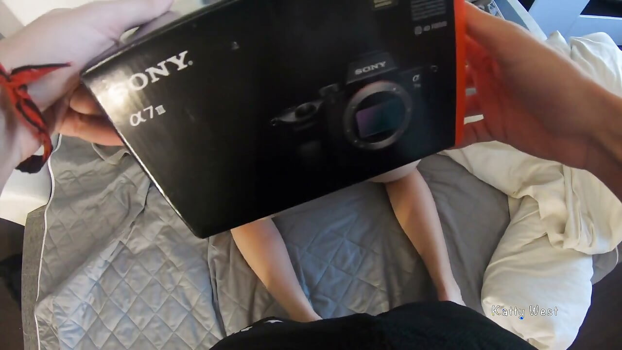 Unpacking the New Camera Ended in Hot Sex