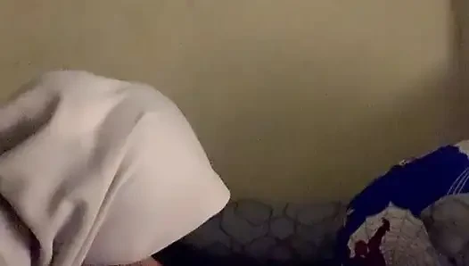 Fucking my stepsister's cock when it's quiet