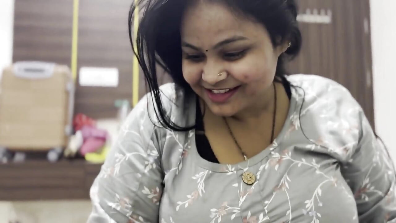Indian Step Sister Teases Step Brother's Lund Masturbation to All Night Chudai
