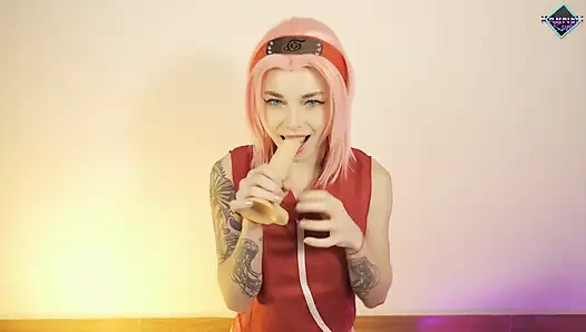 Sakura'dan pis gırtlağına kadar alıyor. Karneli Bandi