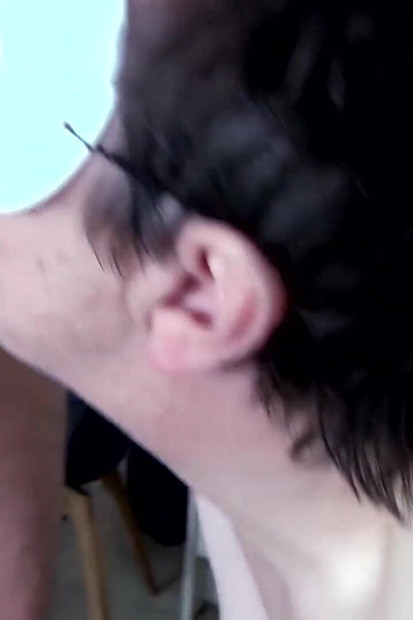 Student dates men during lunchbreak bukkake blowbang cumswallow