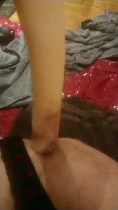 Extrem long anal dildo