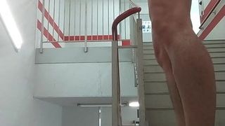 Öffentliche Treppe