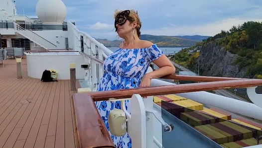 Huge Tittie Mistress Thursday. You step Mommy loves hangout in public on a crusie ship between filming new Content in her Cabin