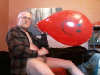 Papai goza em balão preso - 4-21 - balonista